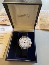 Vintage Eberhard & Co Chronograph 31 0-8 31008 Cal. 14 incl. papers 925 silver