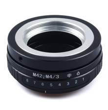 M42-M4/3 Tilt Adapter for M42