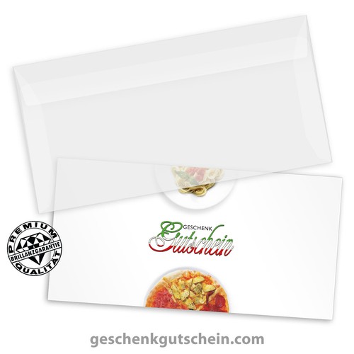 Gutscheinkarten dinlang mit - "dinlang",