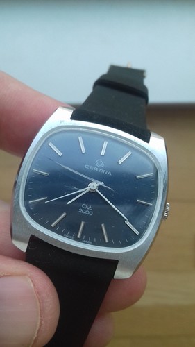Certina club 2000 2365 blue - 01.2365,