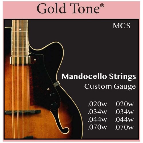 Gold tone mcs mandocello - gold,