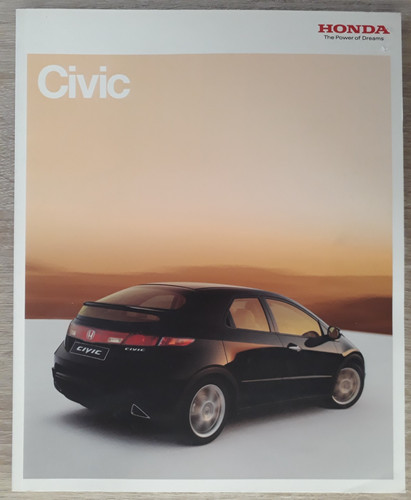 Honda civic range - honda, prospekt