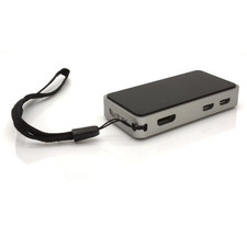 FLIRC Case - Aluminium Gehäuse für Raspberry Pi Zero, silber/schwarz