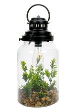 LED Glaslaterne Retro-Design