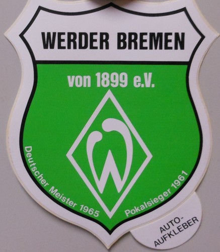 Werder bremen aufkleber auto - werder,