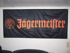 JÄGERMEISTER FAHNE BANNER SCHWARZ- ROT 1,80 x 0,80 m NEU OVP !!