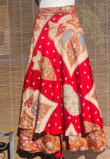 Rock Seide Seidenrock