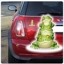Auto Aufkleber Frosch Frog Frösche Funny FUN Sticker Lustig Digitaldruck DA040