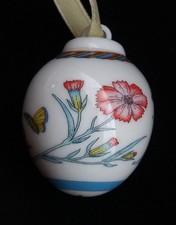 Hutschenreuther Porzellan Mini Ei Frühlingswiese * Nelke * Carnation OVP