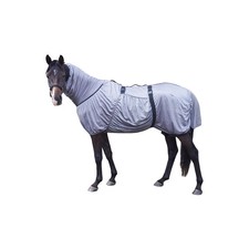 Ekzemer Decke, Fliegendecke 155, silber, mit Bauchlatz