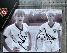 Autogrammfoto M. Sammer & F