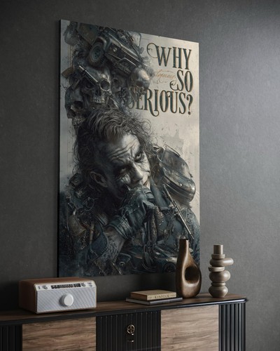 Joker leinwand bild - bild, batman
