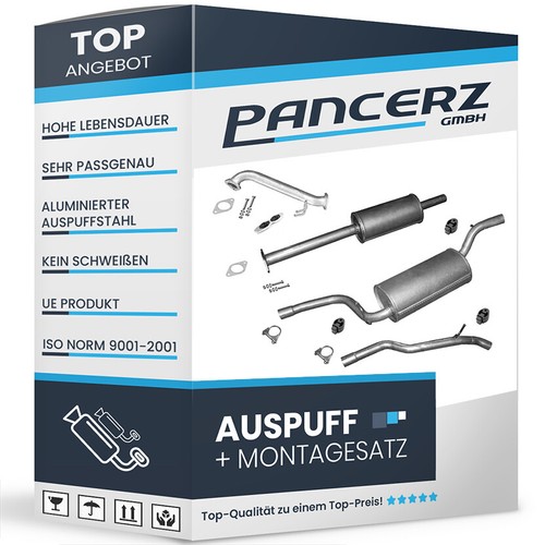 Auspuff rohr für - ford, c-max