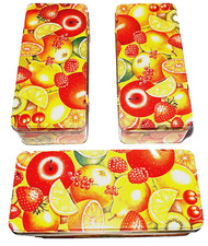 3er Set Teedose Plätzchendose