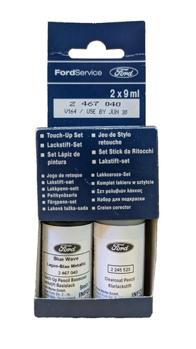 Lackstift set ford blue wave - set,