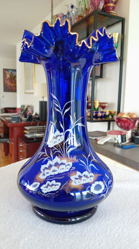Glas vase bohemia - glas,