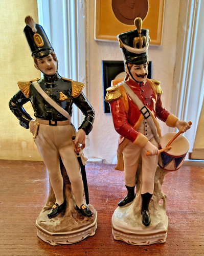 Porzellanfiguren trommler und - porzellanfiguren, "trommler