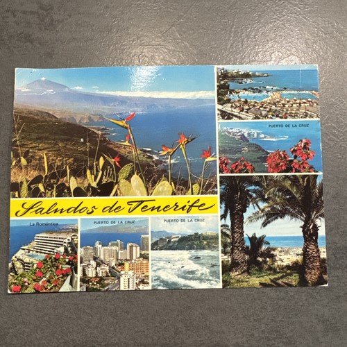 Postkarte teneriffa saludas - postkarte,