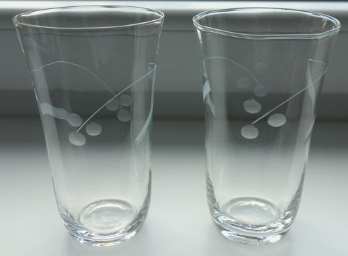 Alte wassergläser optisch - 9,