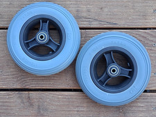 2 Stk (1 Paar) Rolko Rollator, Rollstuhlräder 7x1.3/4 - Räder, Reifen (175x40)