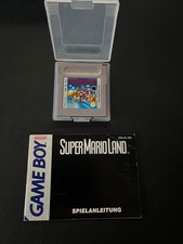 Nintendo Game Boy Spiel "SuperMarioLand" mit Hülle und Spielanleitung