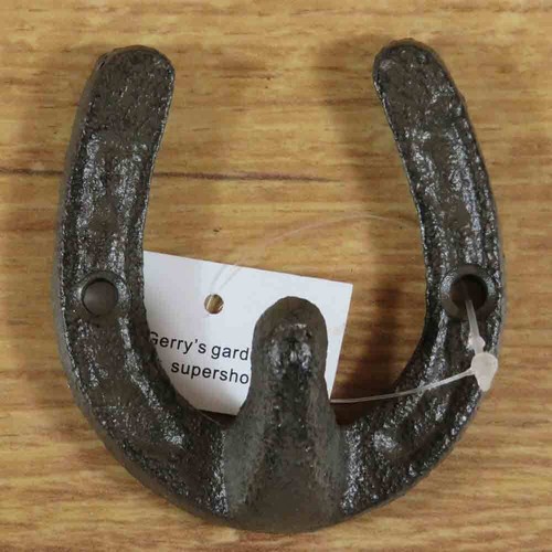 Garderobenhaken hufeisen - garderobenhaken,