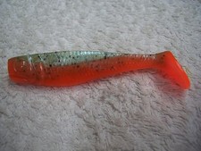 Spro Dull Shad Farbe Orange Belly Gummifisch Gummiköder Kunstköder Angeln 