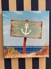 Bild Strand  15x15 cm