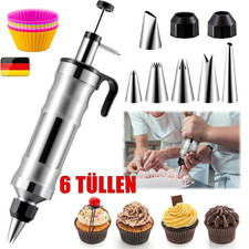 Edelstahl-Gebäckpresse