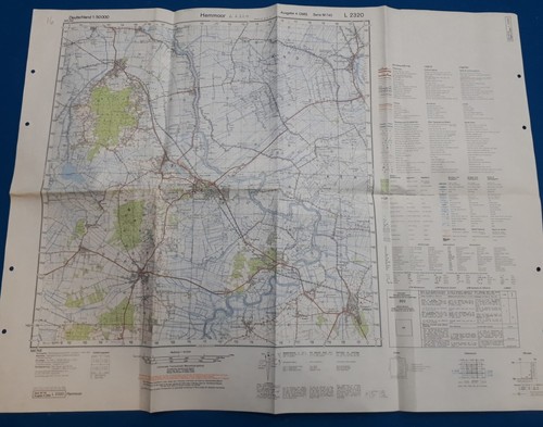 Topographische karte l2320 - topographische,
