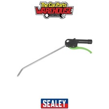 Sealey SA9231 Druckluft Ausblaspistole mit abgewinkelter Lanze 280 x 8 mm 1/4"BSP Lufteinlass