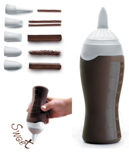 Dekorierflasche mit - , 6