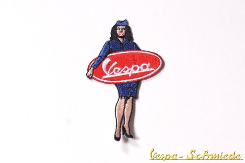 Vespa aufnäher pinup - "pinup",