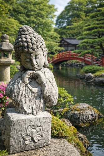Buddha büste - buddha,