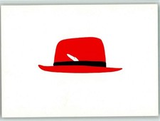 40124463 - Roter Hut mit