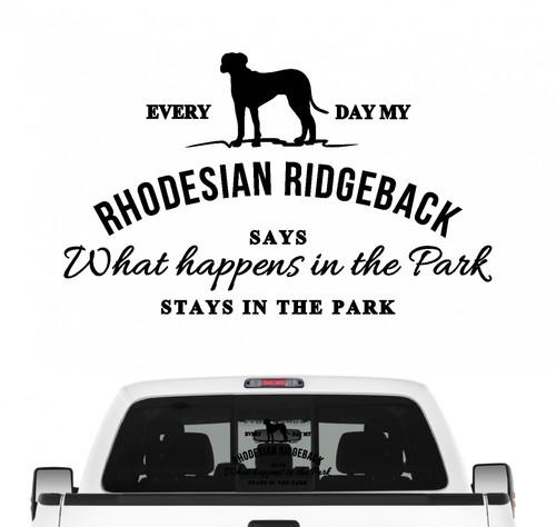 Rhodesian ridgeback vintage - rhodesian,