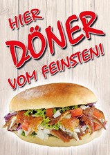 Plakat döner folie wetterfest - plakat,