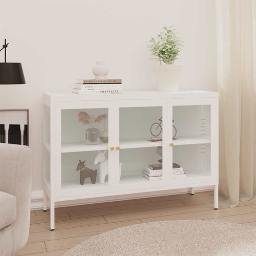 Sideboard weiß 105x35x70 - weiß,