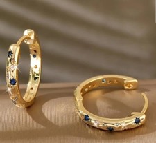 Creolen 18K vergoldet –