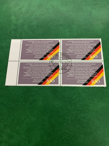 Deutsche bundespost blockbogen - deutsche,