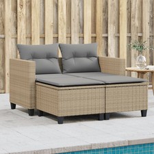 Gartensofa 2-Sitzer mit