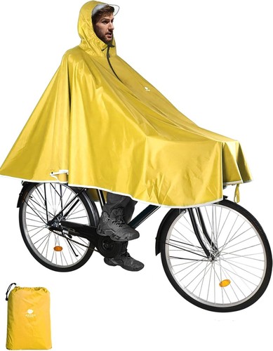 Fahrrad regenponcho gelb - regenponcho,