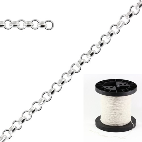 Sterling silber 925 rolo - silber,