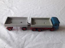 Faller AMS 5772/4872 H0 Büssing 3 Achs LKW mit  Anhänger, 1960er Jahre