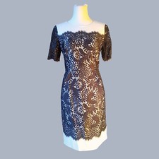 Schwarz Weiß Spitze