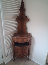 Antiker Eckschrank Weichholz