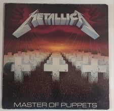 METALLICA -Master Of Puppets - Lp Europa 1989
