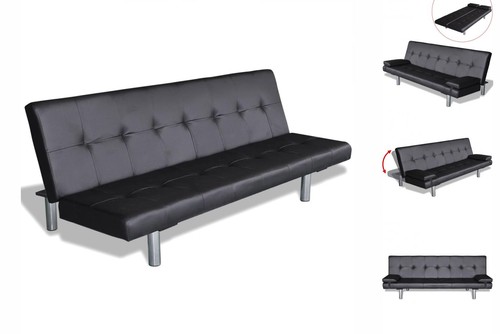 Schlafsofa mit zwei kissen - zwei,