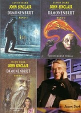 Jason Dark: Zyklus "DÄMONENBRUT", John Sinclair, komplett Band 1-3, gebunden