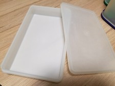Tupperware Rechteckiger Behälter Gefrier-Depot 1,5L Transparent Vintage70erRetro